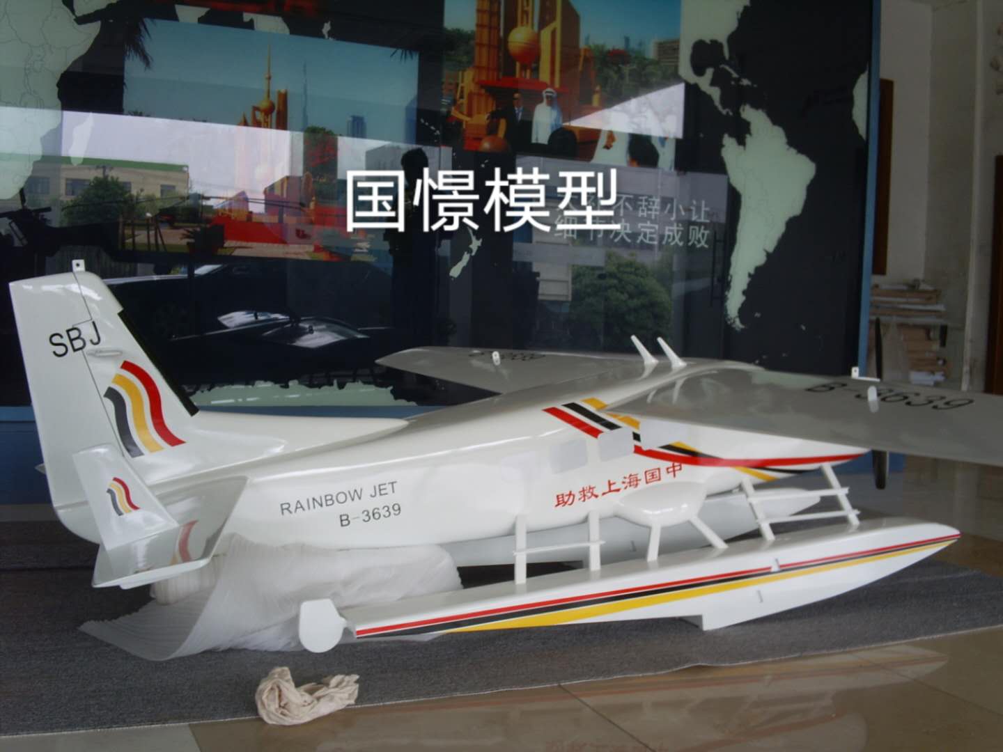 定日县飞机模型